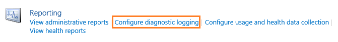 SharePoint Diagnostic logging